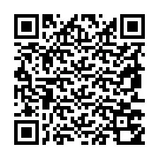 QR-Code für Telefonnummer +19853750310