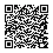 QR-code voor telefoonnummer +19853750370