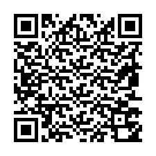 QR-Code für Telefonnummer +19853750381