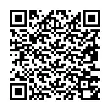 QR-Code für Telefonnummer +19853750382