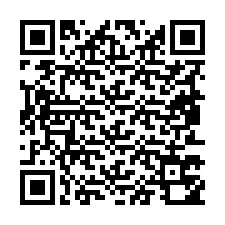 Código QR para número de telefone +19853750456