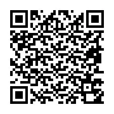 QR Code pour le numéro de téléphone +19853750553