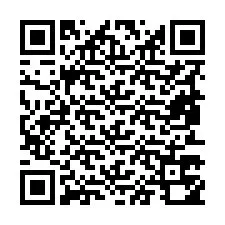 QR-code voor telefoonnummer +19853750847