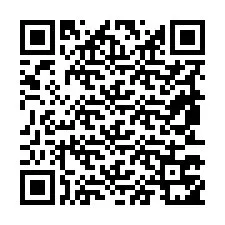 QR Code pour le numéro de téléphone +19853751031