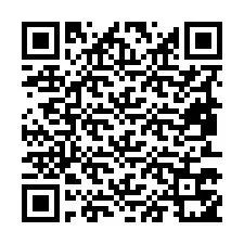 Codice QR per il numero di telefono +19853751043