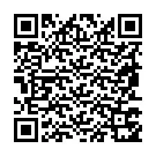 Código QR para número de teléfono +19853751074