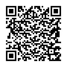 Código QR para número de teléfono +19853751121