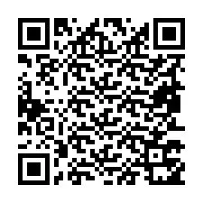 Código QR para número de teléfono +19853751167