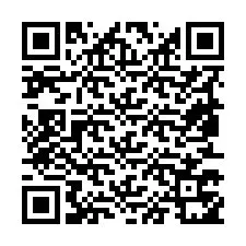 Codice QR per il numero di telefono +19853751189