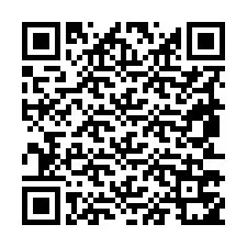 Código QR para número de teléfono +19853751230