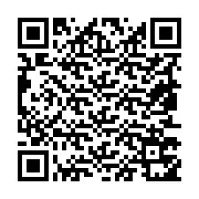 Kode QR untuk nomor Telepon +19853751689