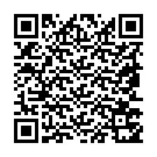 QR kód a telefonszámhoz +19853751738