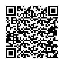 Codice QR per il numero di telefono +19853751743