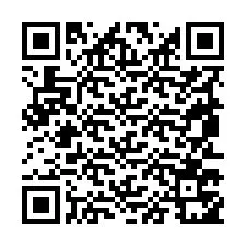 Código QR para número de teléfono +19853751770