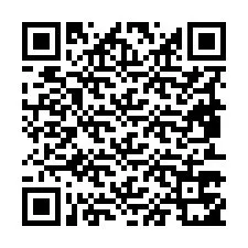 Codice QR per il numero di telefono +19853751842