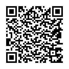 Codice QR per il numero di telefono +19853751889