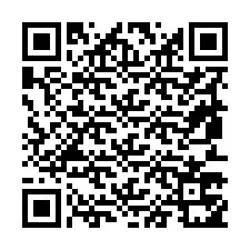 QR Code pour le numéro de téléphone +19853751901