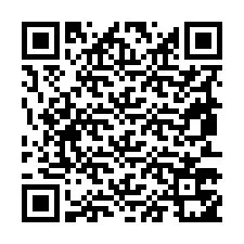 QR-Code für Telefonnummer +19853751910