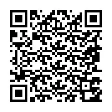 Código QR para número de teléfono +19853752056