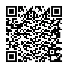 Código QR para número de teléfono +19853752362