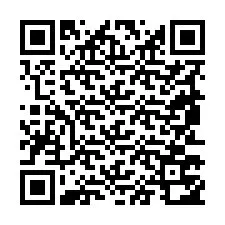 Código QR para número de telefone +19853752374