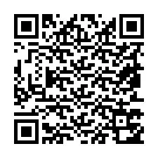 Código QR para número de teléfono +19853752419