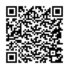 Código QR para número de teléfono +19853752658