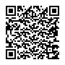 QR Code pour le numéro de téléphone +19853752806