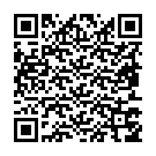 QR-Code für Telefonnummer +19853756006