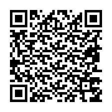 Código QR para número de teléfono +19853756953