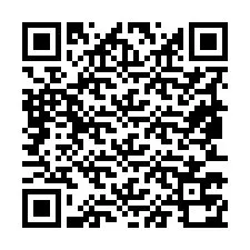 QR Code pour le numéro de téléphone +19853770129