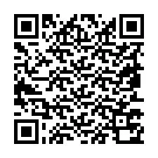 QR Code pour le numéro de téléphone +19853770148