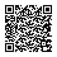 QR Code pour le numéro de téléphone +19853770462