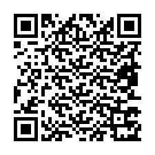 Código QR para número de teléfono +19853771033