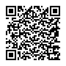 Código QR para número de teléfono +19853771860