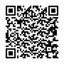 Codice QR per il numero di telefono +19853778502