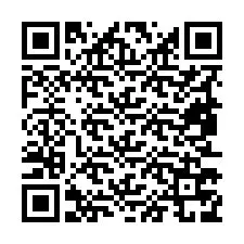 QR-code voor telefoonnummer +19853779293