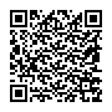 Código QR para número de teléfono +19853779681