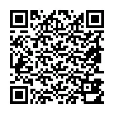 QR-code voor telefoonnummer +19853810069