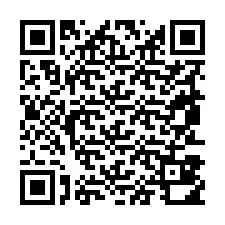 Código QR para número de teléfono +19853810070