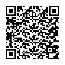 QR-код для номера телефона +19853810133