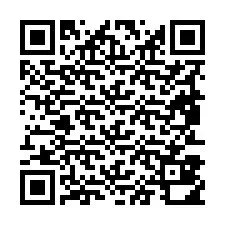 QR-код для номера телефона +19853810162