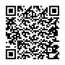 QR Code สำหรับหมายเลขโทรศัพท์ +19853810186