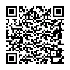 Código QR para número de telefone +19853810215