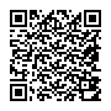 Codice QR per il numero di telefono +19853810239