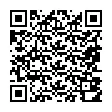 Código QR para número de telefone +19853810277