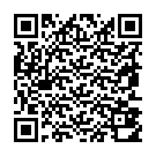 QR Code pour le numéro de téléphone +19853810310