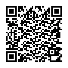 QR-koodi puhelinnumerolle +19853810398