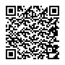 QR-code voor telefoonnummer +19853810462