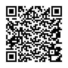 QR Code pour le numéro de téléphone +19853810530